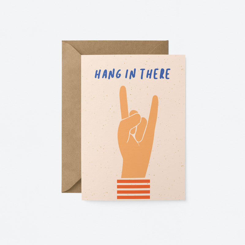 Graphic Factory: Greeting Card - Hang In There