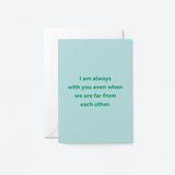 Graphic Factory: Love Card - I Am Always With You