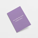 Graphic Factory: Love Card - A Better Place