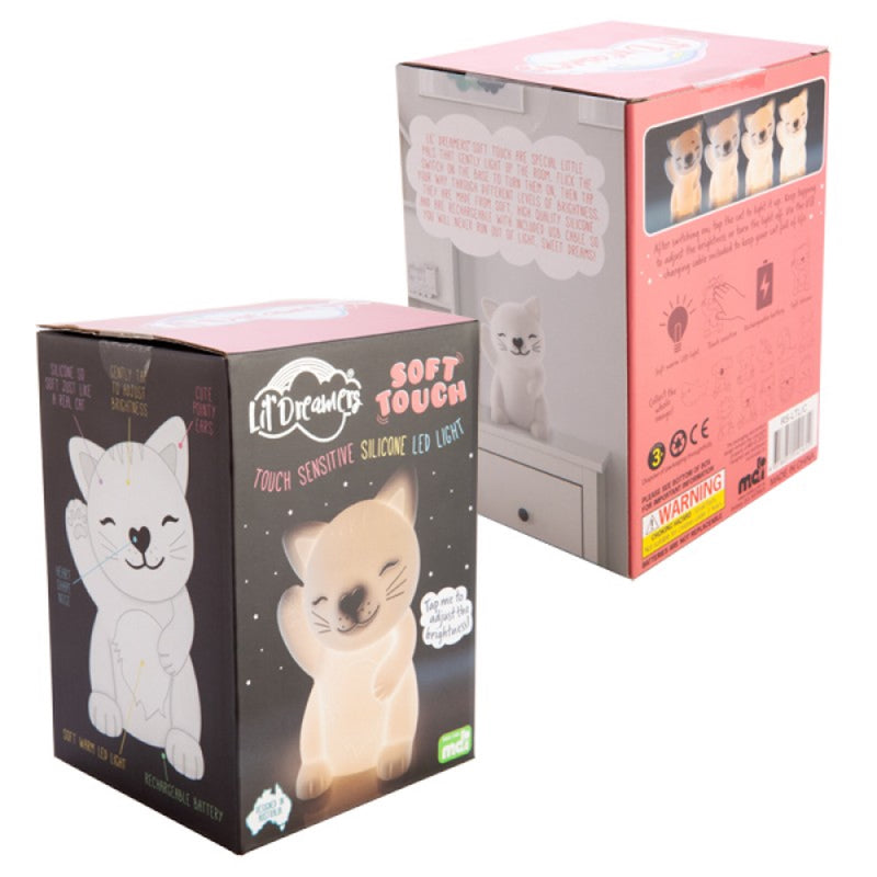 Lil Dreamers: Soft Touch LED Light - Cat